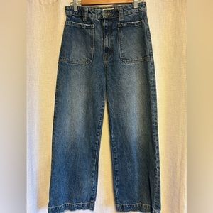 Rollas High-Rise Wide Leg Denim